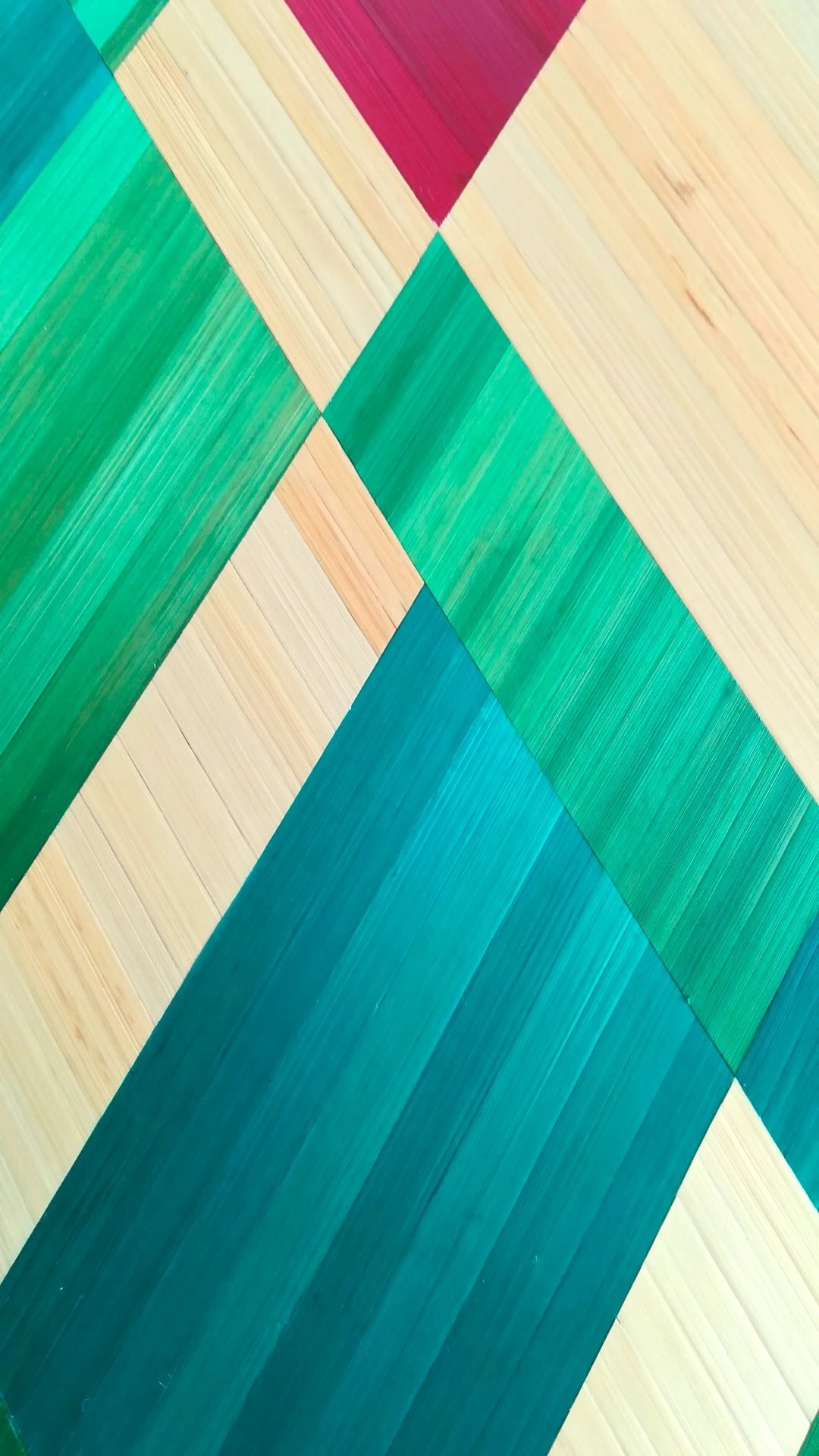 Zoom sur le recouvrement en marqueterie de paille