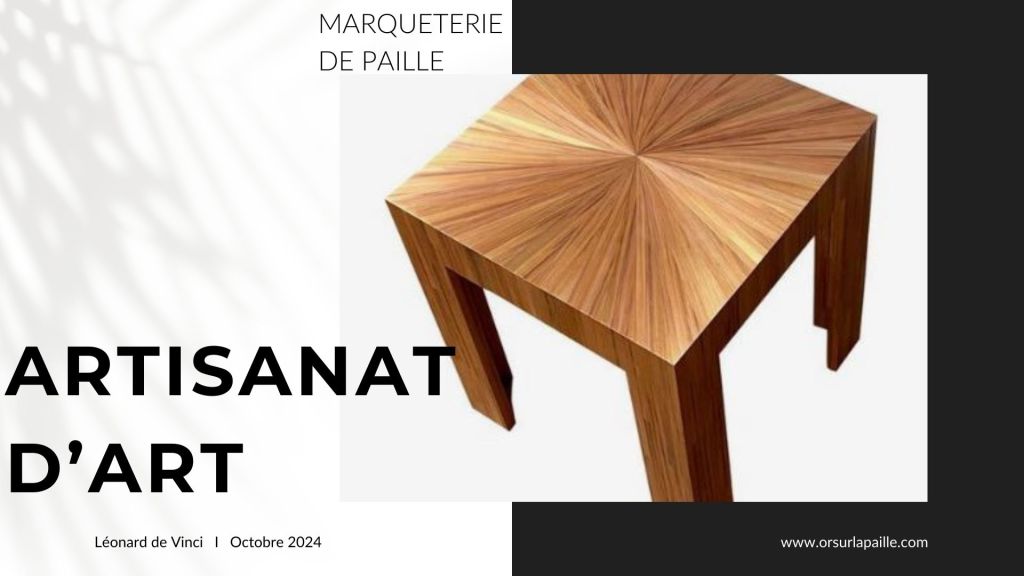 Présentation des métiers d'art