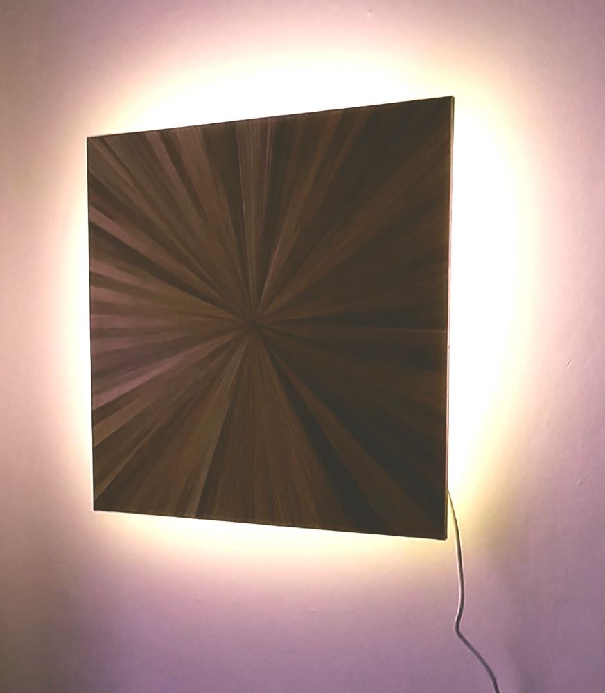 Applique murale avec la lumière à l'arrière