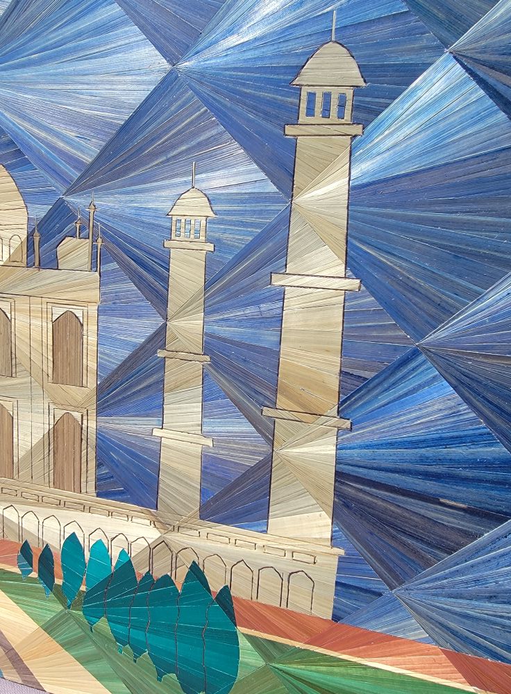 Minaret du Taj Mahal