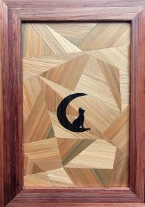 tableau de lumiere chat