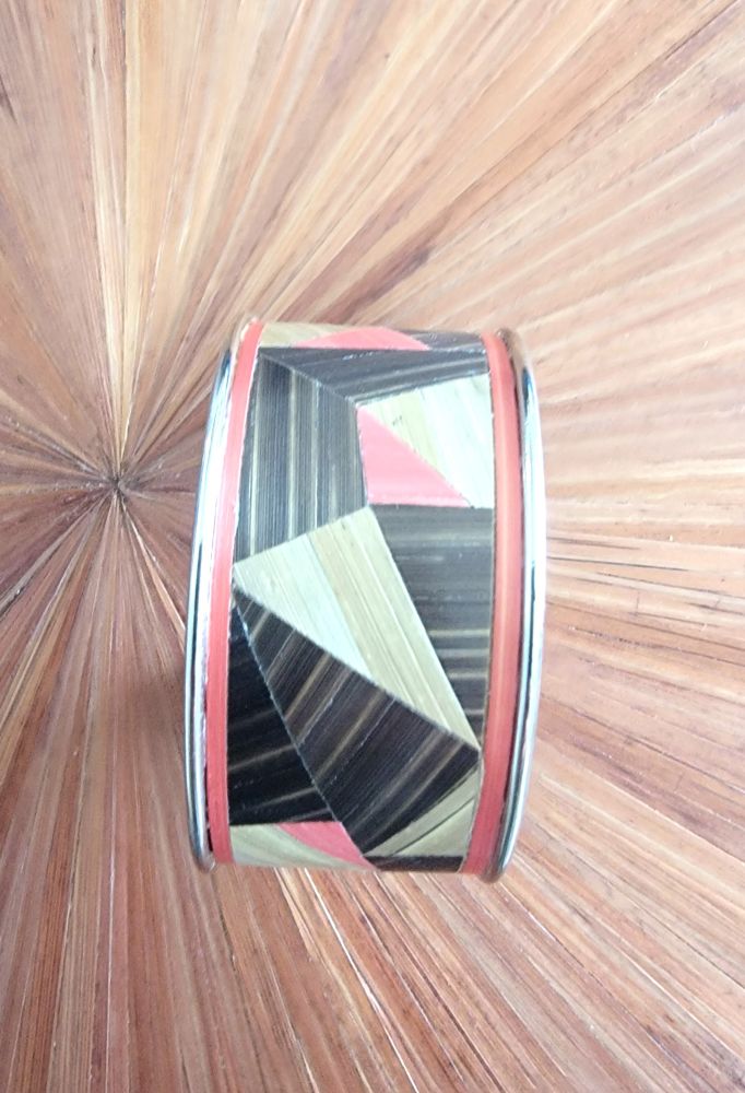 Bracelet de marqueterie de paille