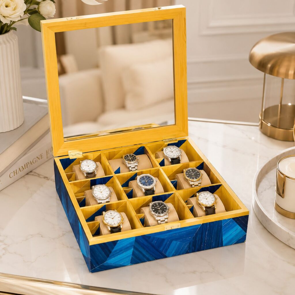 Boite avec montres
