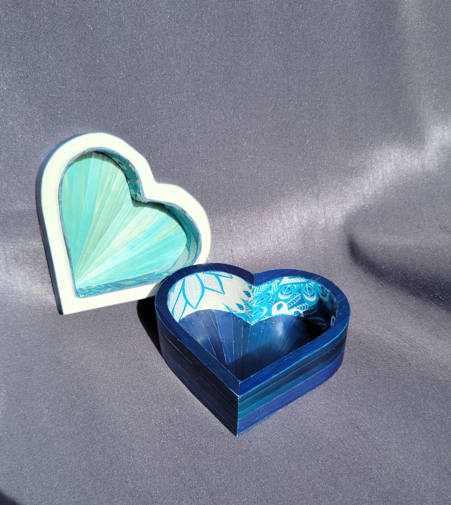 La Boîte Cœur bleue