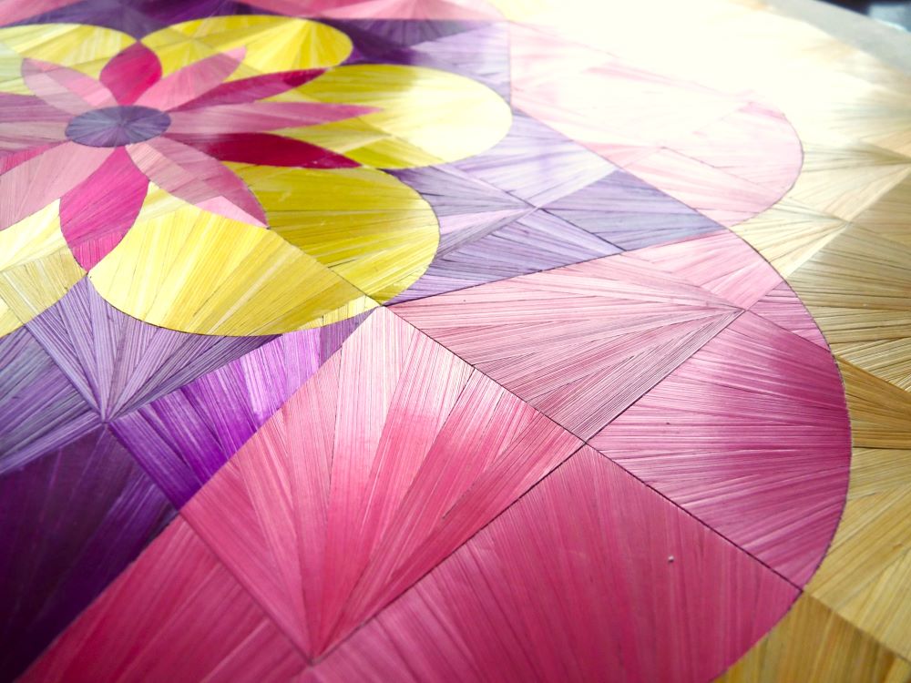 coté de la fleur du mandala - le spirituel - artwork