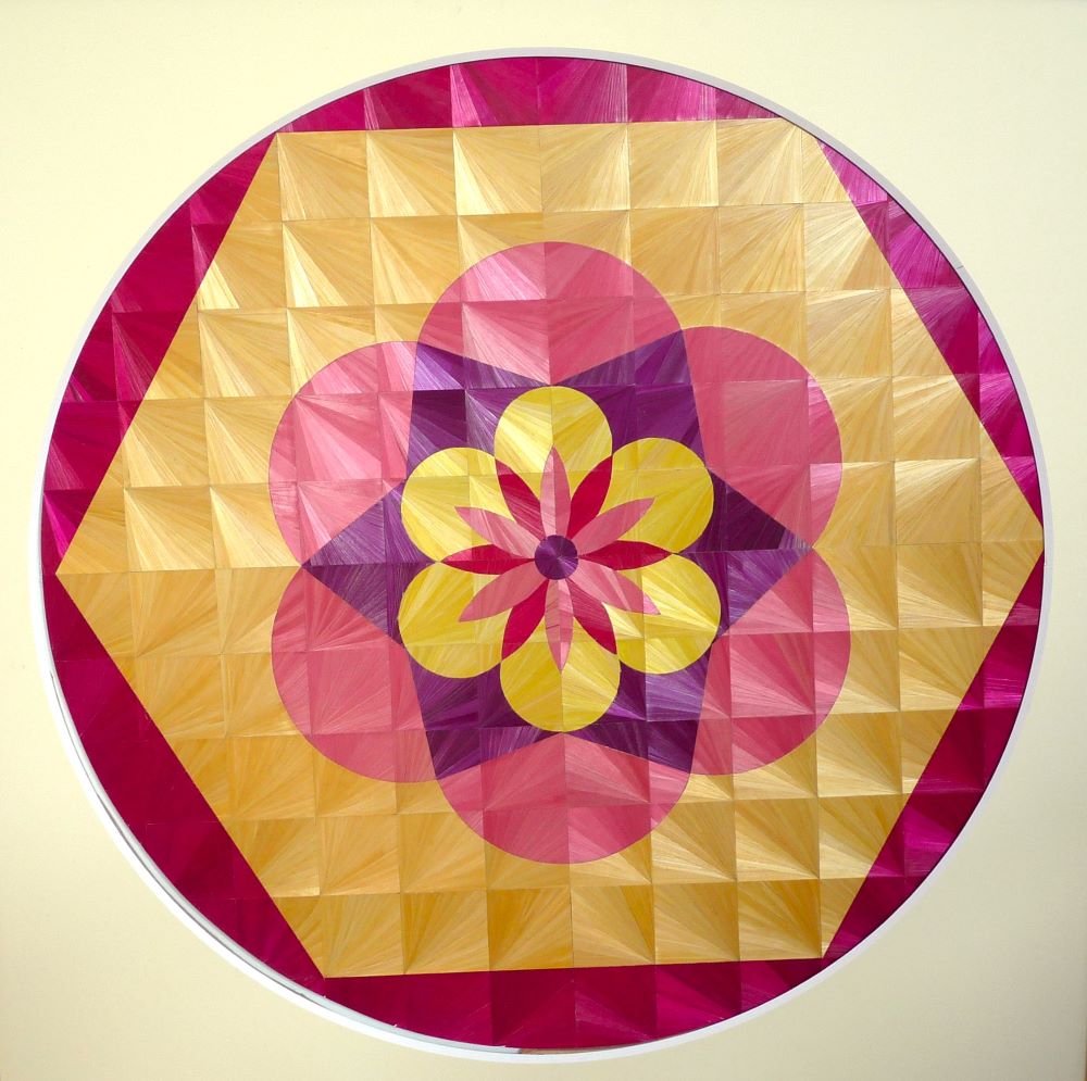 Mandala spirituel - tableau unique