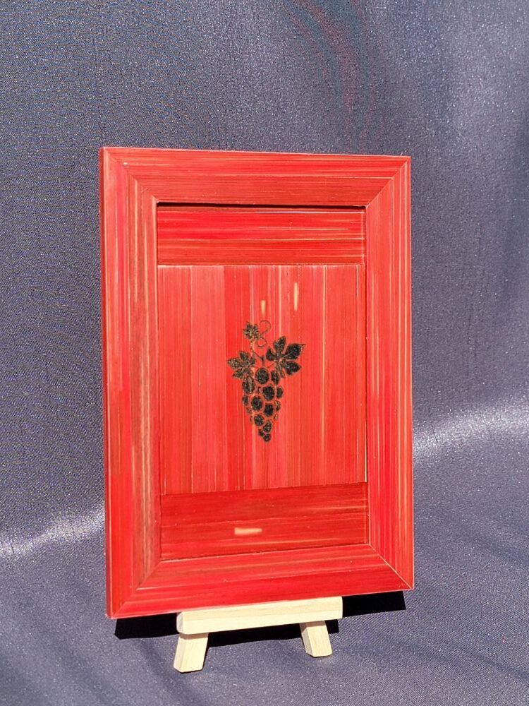 grappe de raisin rouge