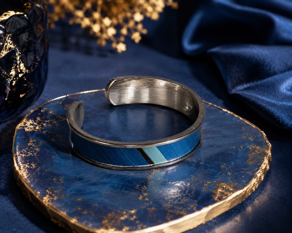 Bracelet bleu des Caraïbes