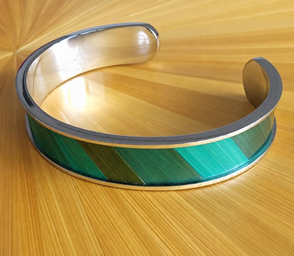 bracelet camaieu vert